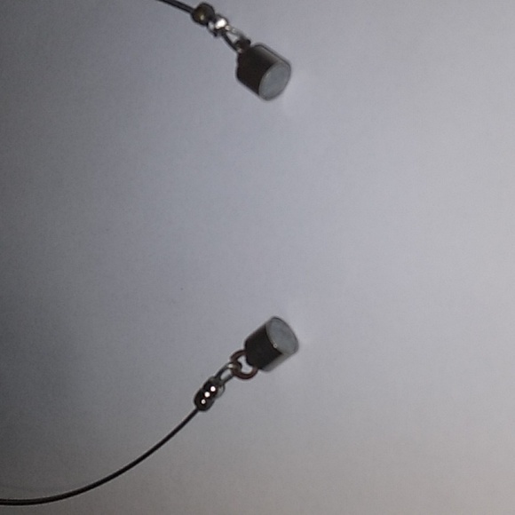 Stunning Polished Natural Large Black Agate Necklace - Picture 6 of 7